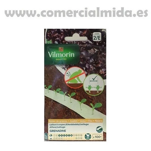 Variedad de Jardín Semillas de LECHUGA GRENADINE Vilmorin (cultivo cómodo