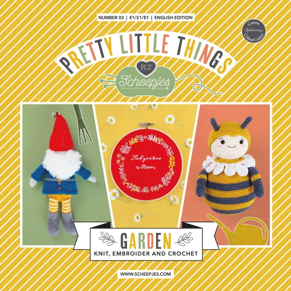 Premium Certificado Patrón impreso Pretty Little Things 3 – Garden (Scheepjes)