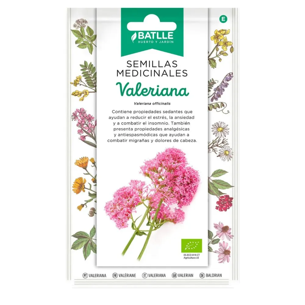 Semillas de Valeriana ecológicas Batlle con Alto Rendimiento