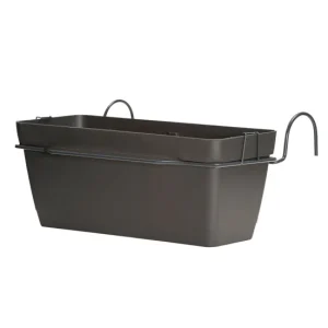 Jardinera 60 cm con soporte perimetral metálico Hecho Mano