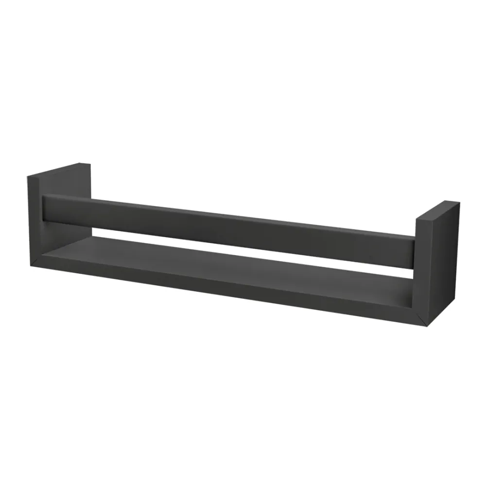 REVISTERO DE PARED 45X10X10CM NEGRO