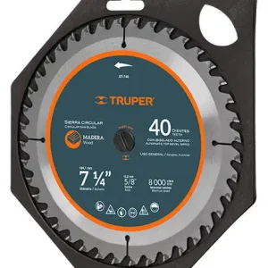 Sierra circular p/madera 7-1/4', 40 dientes, centro 5/8 para Bonsáis y Plantas Pequeñas