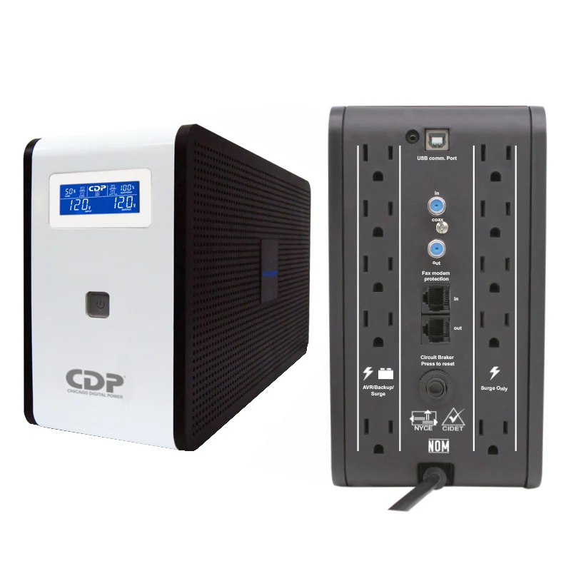 UPS CDP Regulador Inteligente 1000VA 500W con 10 Salidas R-Smart 1010