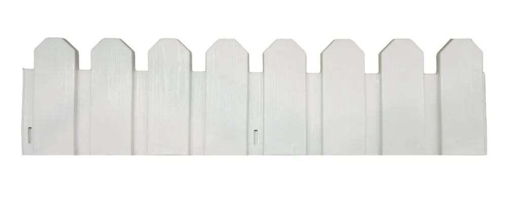 Bordura de polietileno Sierra Border Blanco Catral con Mango Telescópico Extensible