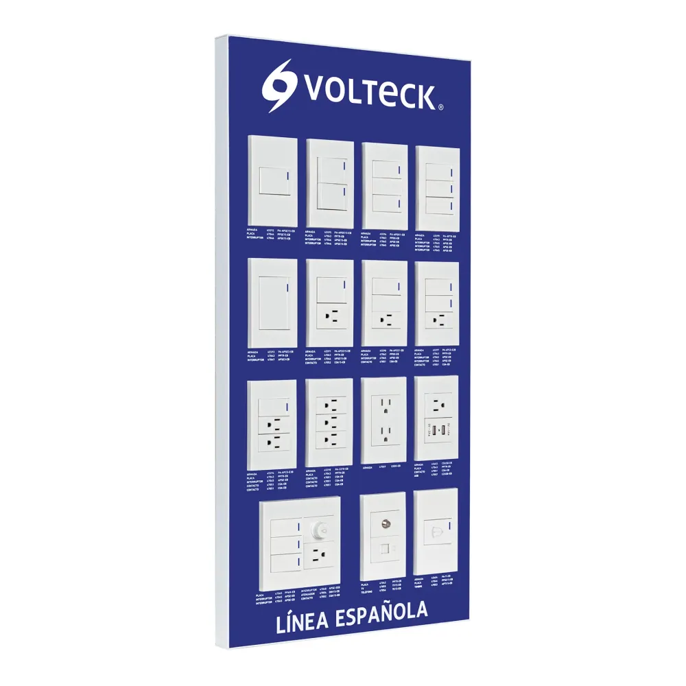 Exhibidor de Línea Española, Volteck con Mango Telescópico Extensible