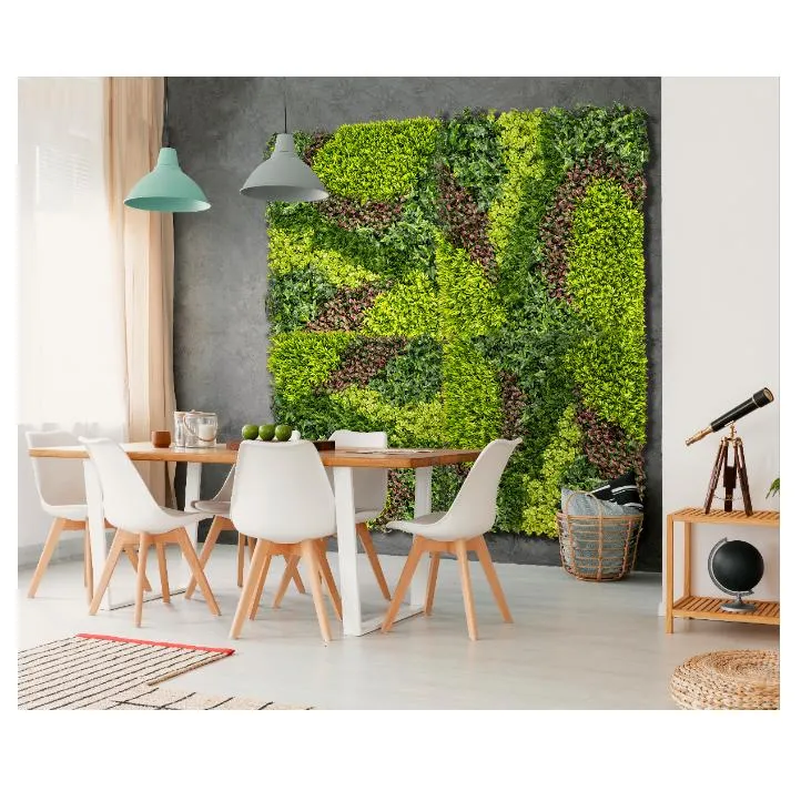 Jardín vertical sintético Costa Nortene 1x1 m con Empuñadura Auxiliar