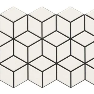 Porcelanato Esmaltado Mate 26.5X51 Snow - Realonda Rhombus
