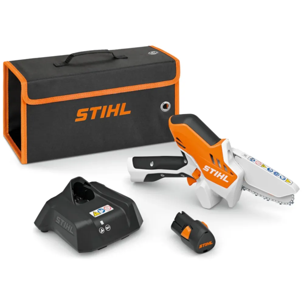 Scie de jardin à batterie AS System STIHL GTA 26 Pack para Poda de Árboles