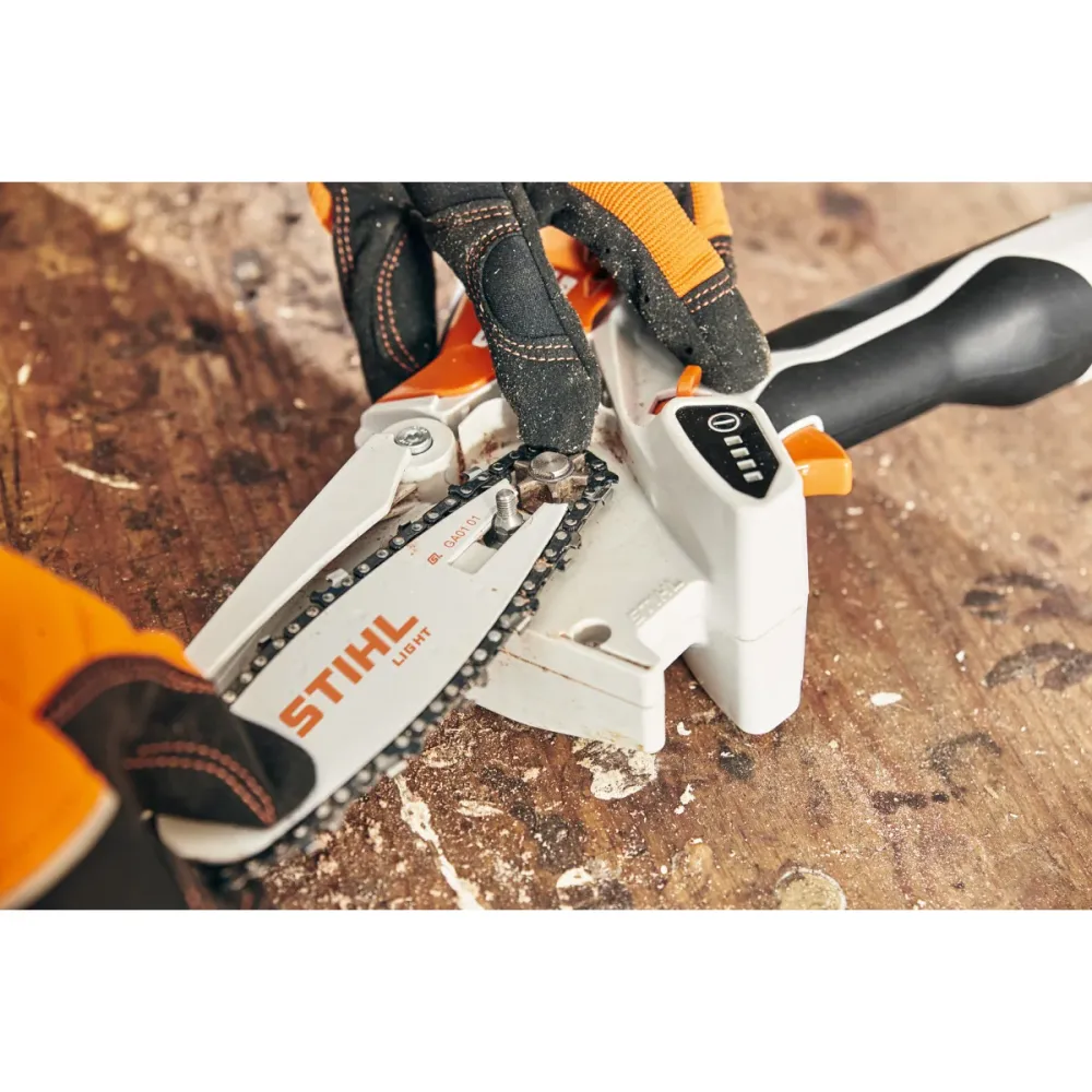 Scie de jardin à batterie AS System STIHL GTA 26 Pack para Poda de Árboles