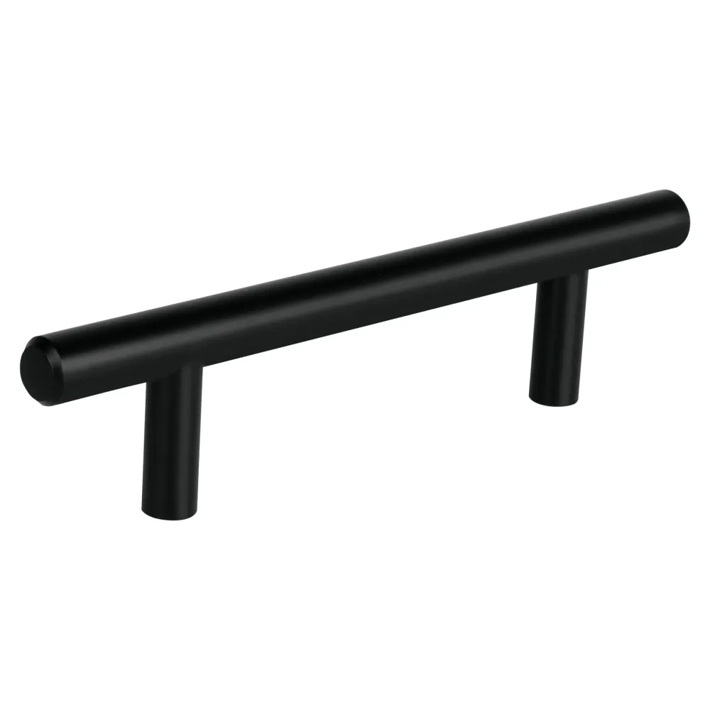 Sierra para Ramas Altas Jaladera de 96mm estilo 'Cilindro' acabado negro, Hermex