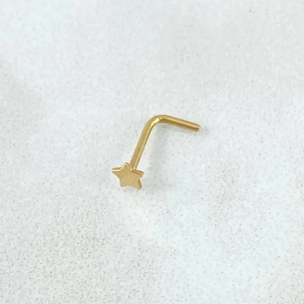 Sierra de Pértiga Piercing Chispa Estrella 0.1gr / Nac.Esp.Oro 18K