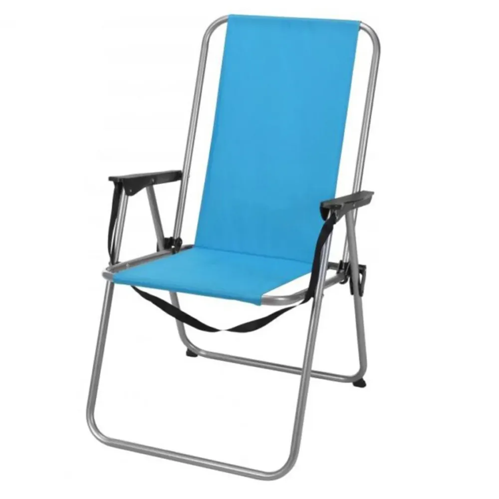 Silla de exteriores plegable con asa de transporte 60 cm