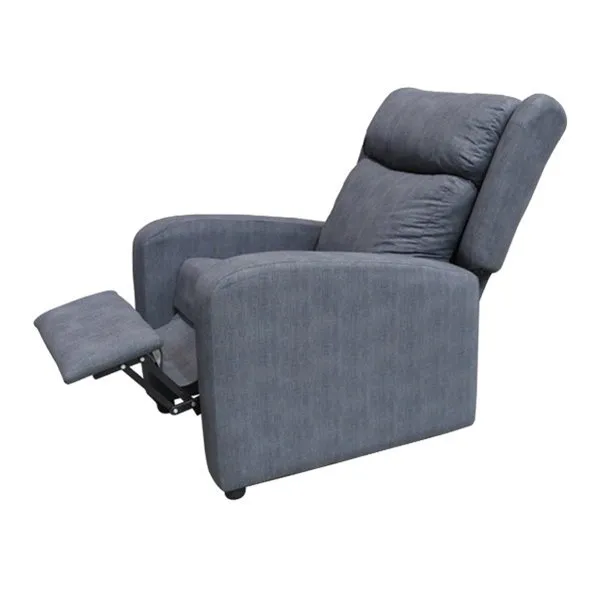 Sillón relax Sofí reclinable gris jaspeado