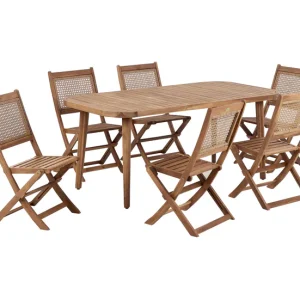 Conjunto de comedor Madera maciza Sin aditivos PARAGGI