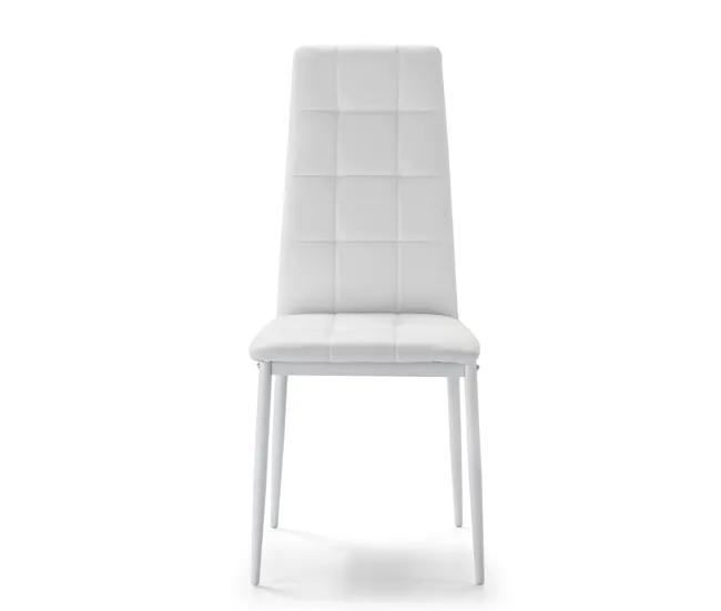Set de 4 sillas Comedor Chelsea tapizadas Negro, certificada por la SGS, 42 x 51 x x 97 cm