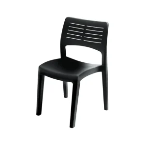 Silla de exterior Dantonin, Asiento de jardín, Silla para mesa de comedor, Sillón de exterior, 100% Made Italy, 50x51h82 C...