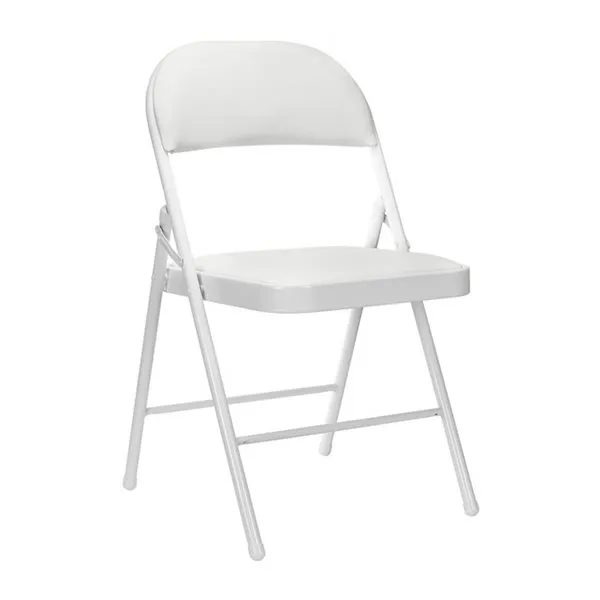 Columpio con Soporte Pack de 10 sillas GH91 plegables acolchadas blanco