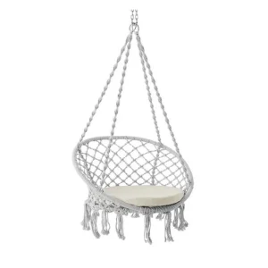 Hamaca Familiar Silla Colgante de Macramé