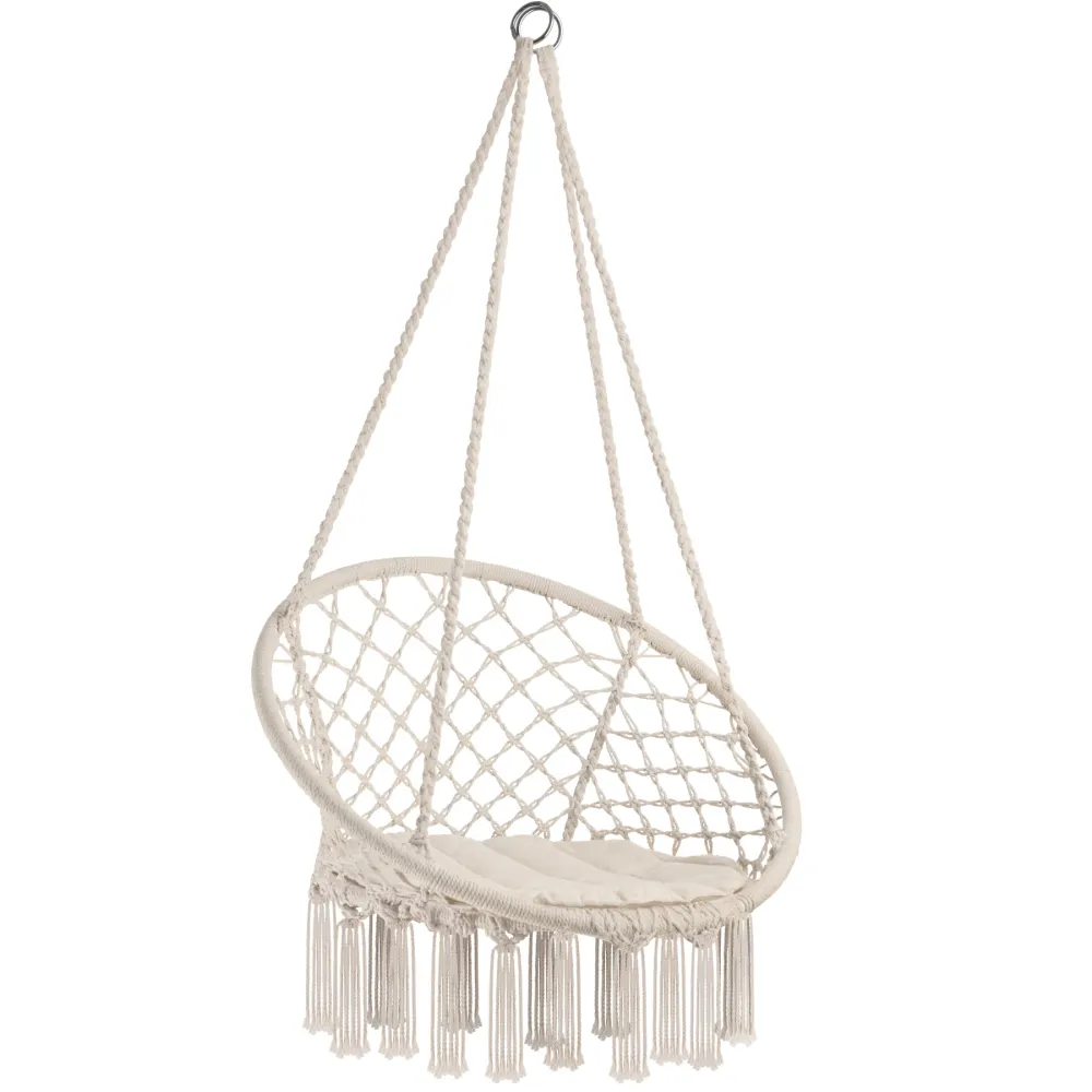 Silla coLGante jane en Azul Marino y Blanco