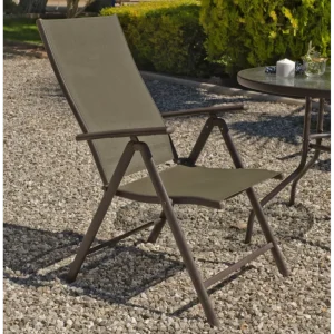 Sillones plegables macao-5: confort y estilo portátil con Cojín Impermeable