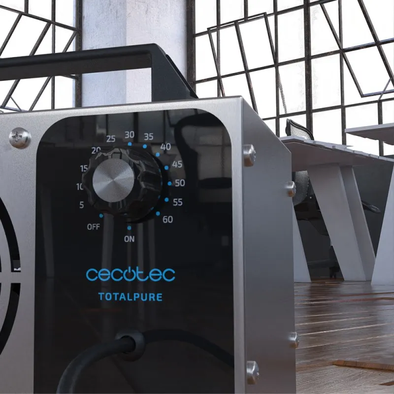 Generador de ozono totalpure 4000 ozone. Potencia 120 w, limpia 28 g/hora,