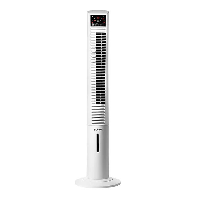 Sistema para Patio Nebulizador de columna mistra - 90w - con display - control remoto - blanco