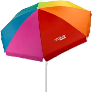 Estructura de Sombra Sombrilla playa 180 cm con protección UV50 Aktive Beach