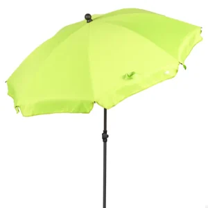 Gran Tamaño para Jardín Aktive Sombrilla playa voluminoso inclinable verde 200 cm UV30