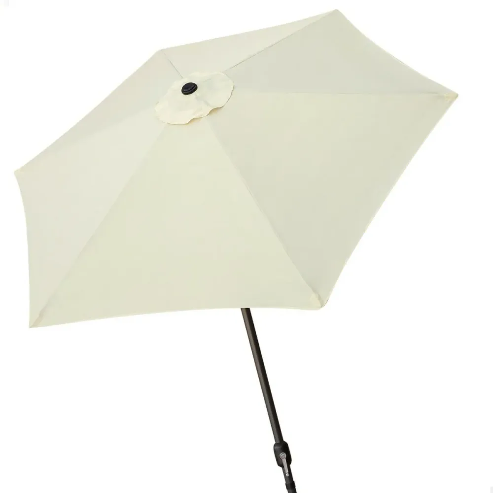 Sombrilla Aktive Crema 270 x 240 x 270 cm Material Aluminio y Lona