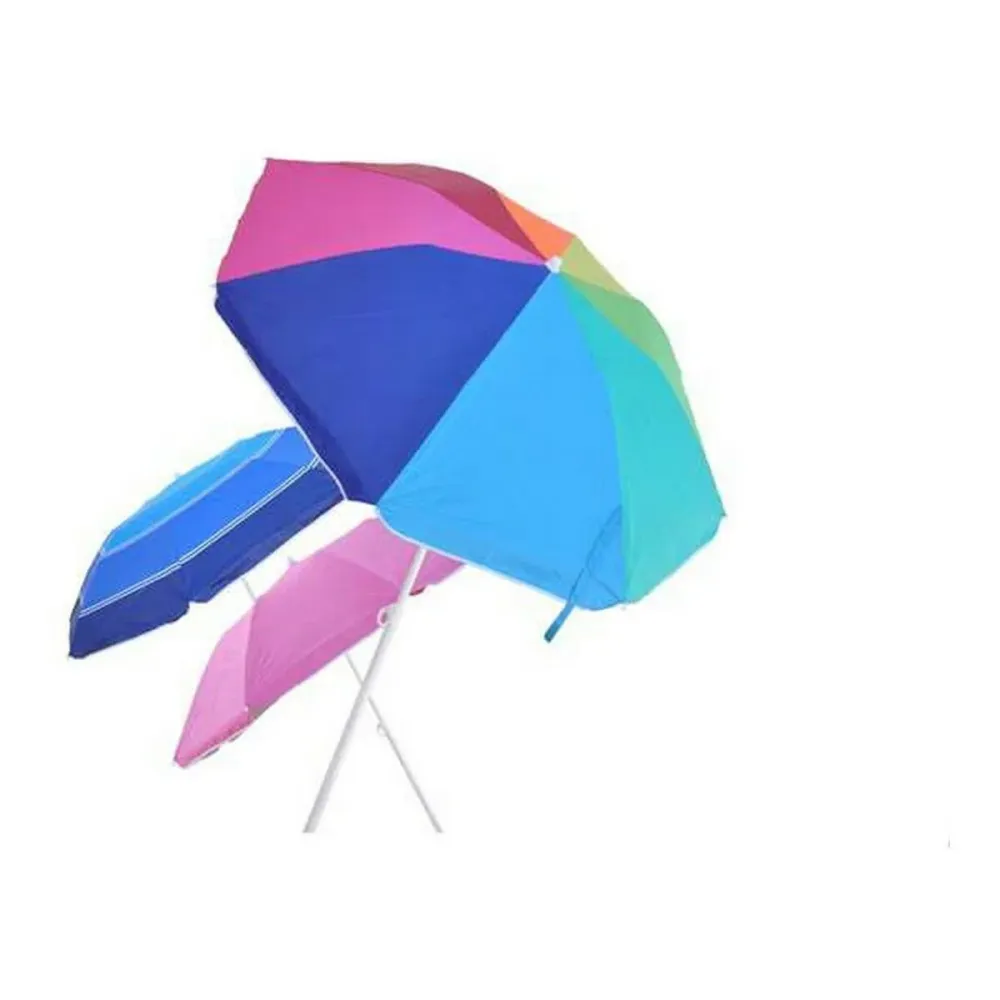Sombrilla Eurojuguetes Menorca Aluminio (180 cm) en Tela de Poliéster