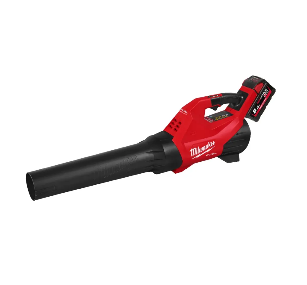 Soplador M18 Fuel + 2bat 8Ah + Cargador expedito Milwaukee
