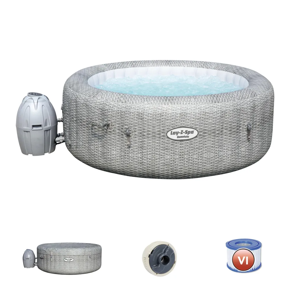 Spa hinchable Bestway lay-z-spa honolulu 196x71 cm para 4-6 personas con ai Energia Eficiente