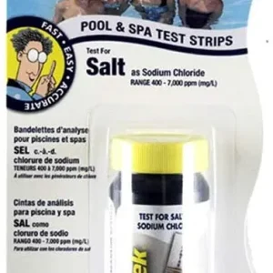 Aquachek - Comprobador sal piscinas | Resistente al Cloro |