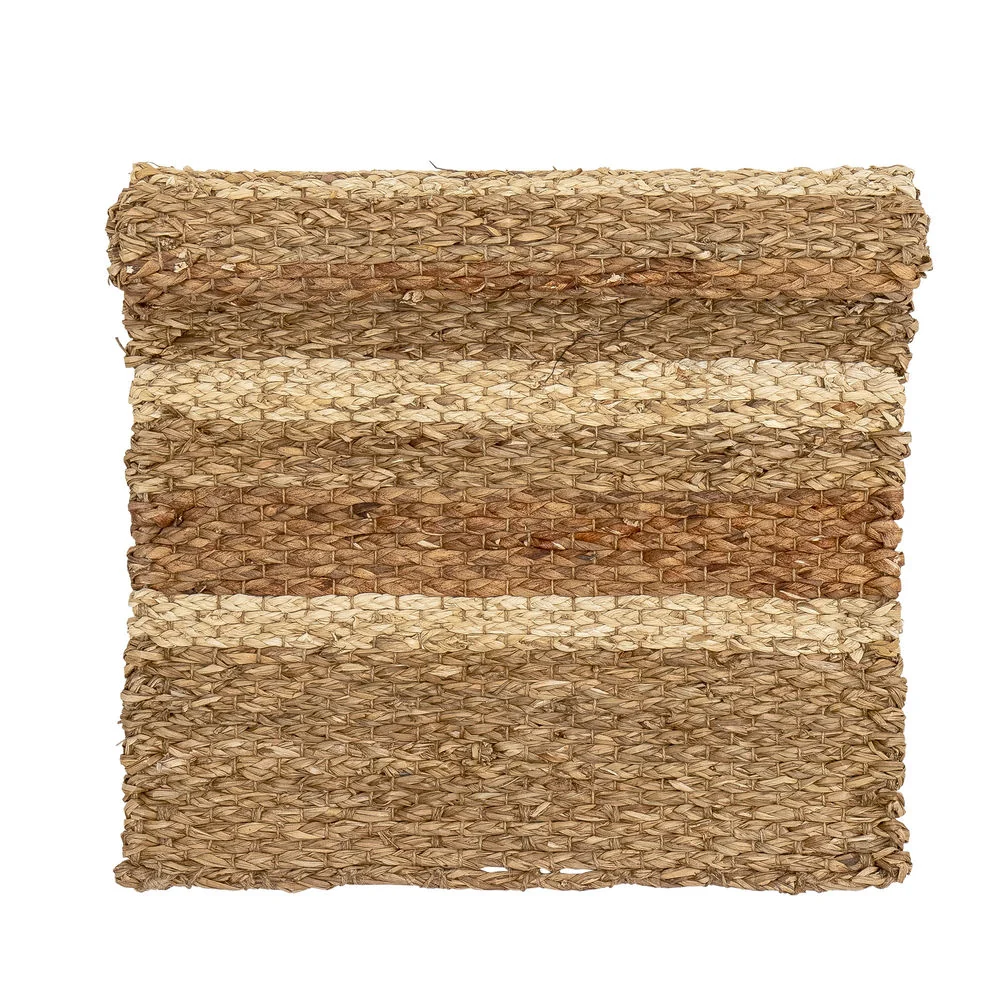 Bloomingville Garon Alfombra, Naturaleza, Jacinto de agua para Uso en Agua Salada