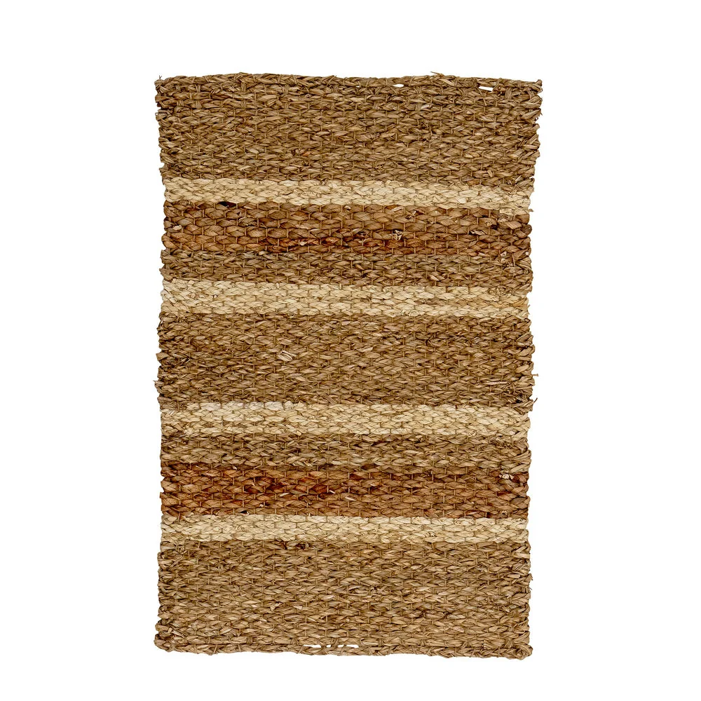 Bloomingville Garon Alfombra, Naturaleza, Jacinto de agua para Uso en Agua Salada