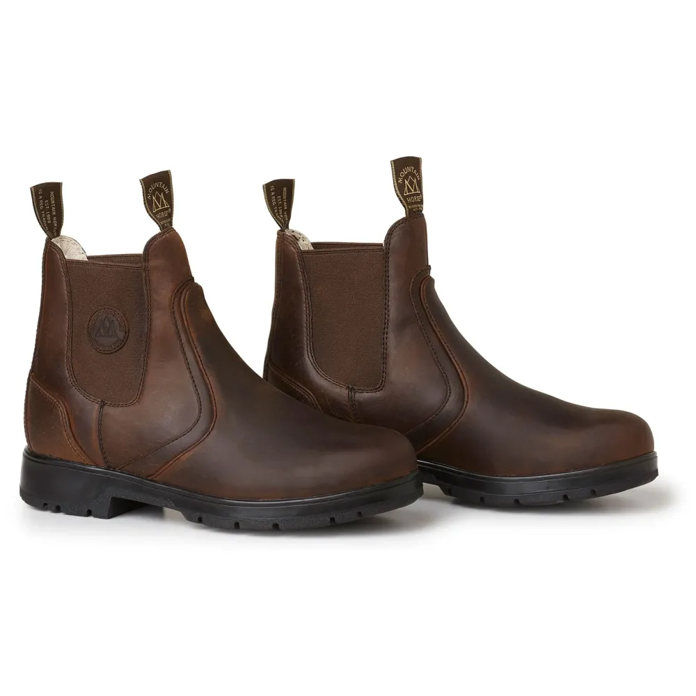 Botas Spring River Jodhpur, damas Chocolate 39