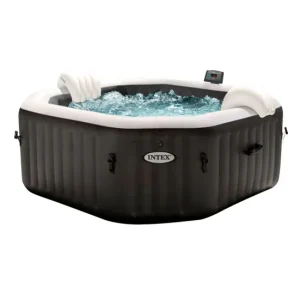 Certificado para Piscinas Spa hinchable octogonal con burbujas y jets 795 litros INTEX