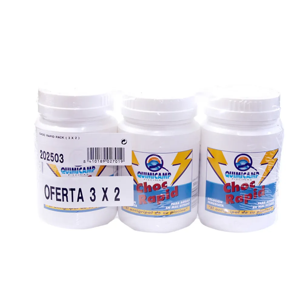 Cloro CHOC expreso piscinas 500g