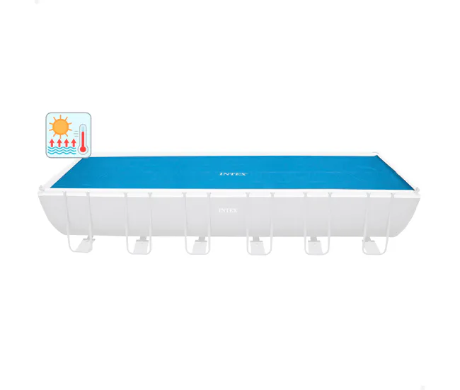 Cobertor solar INTEX piscinas rectangulares 732x366 cm con Filtro de Cartucho