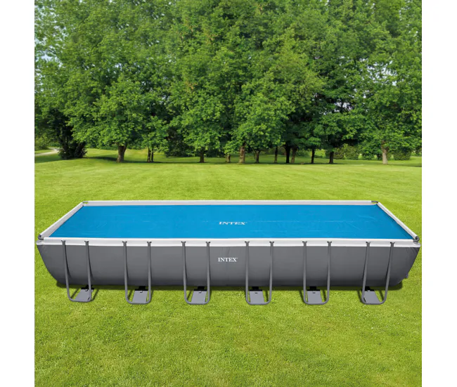 Cobertor solar INTEX piscinas rectangulares 732x366 cm con Filtro de Cartucho