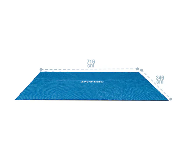 Cobertor solar INTEX piscinas rectangulares 732x366 cm con Filtro de Cartucho