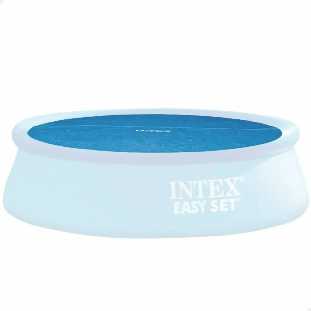 Cubrepiscinas Intex 366 cm Solar Redondo | Resistente al Cloro