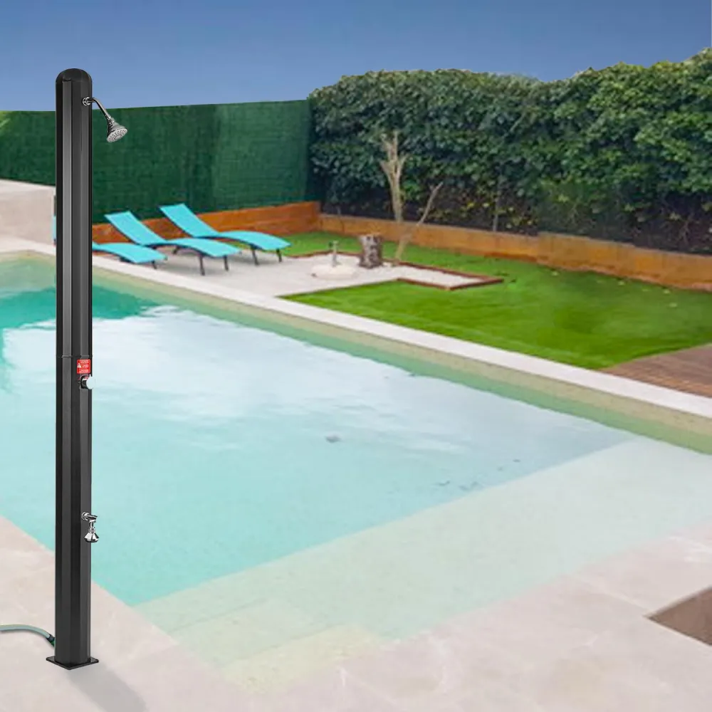 Ducha jardin solar exterior con deposito de 35 litros ducha solar exteriore para Piscinas de hasta 50m³