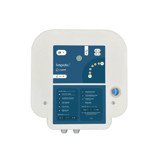 Électrolyseur Connecté CCEI Limpido EZ VP XL - Grand Bassin 90 m³ Compatible con Bombas de 1HP