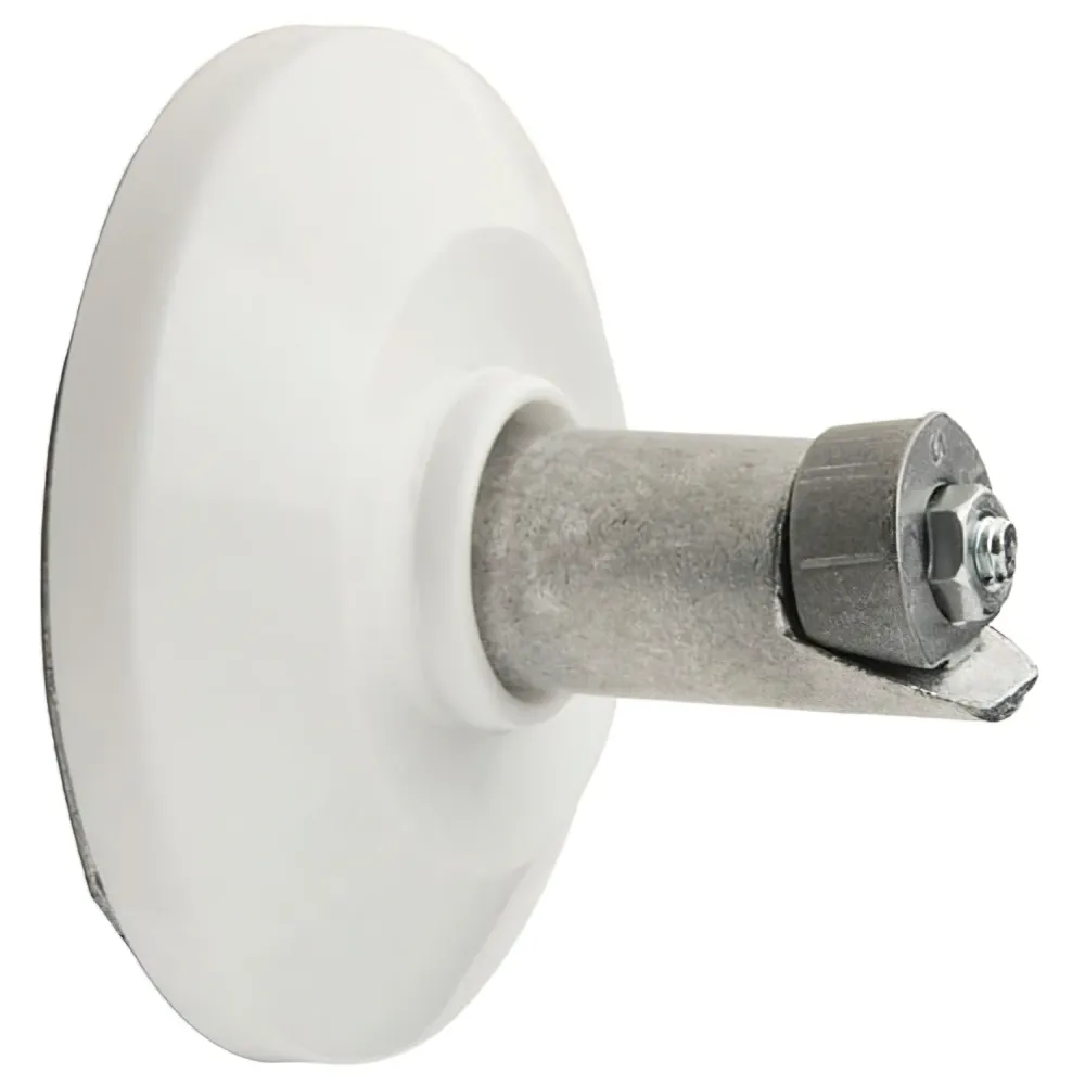 Premium de Alta Calidad Soporte Barra Baño Curva Blanco