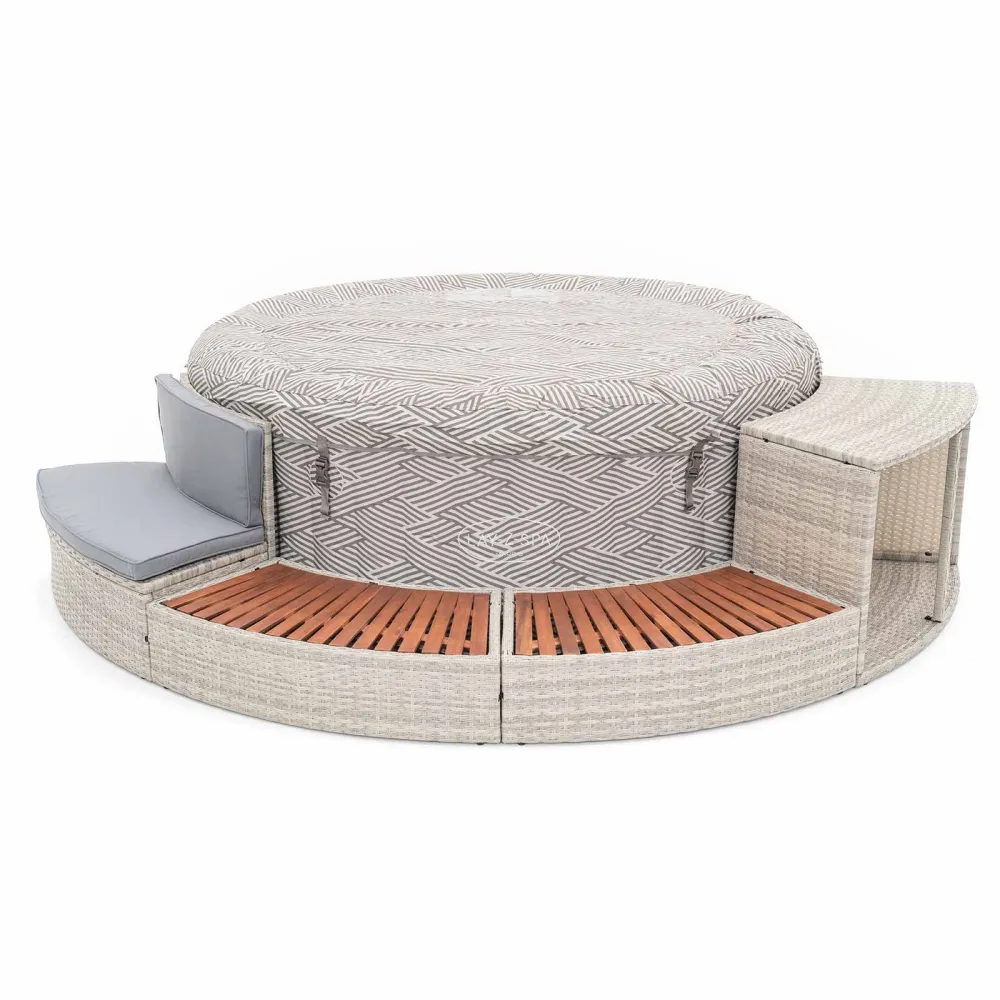 Spa hinchable Bestway lay-z-spa madrid ø180x66 cm con airjet + revestimient para Uso en Agua Salada