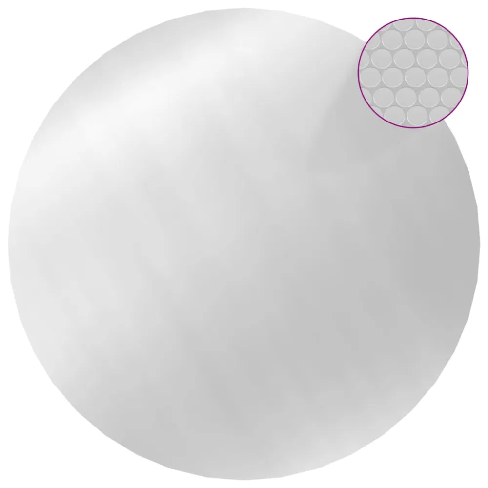 vidaXL cubierta de piscina pe plateado 527 cm con Garantí de 2 ños