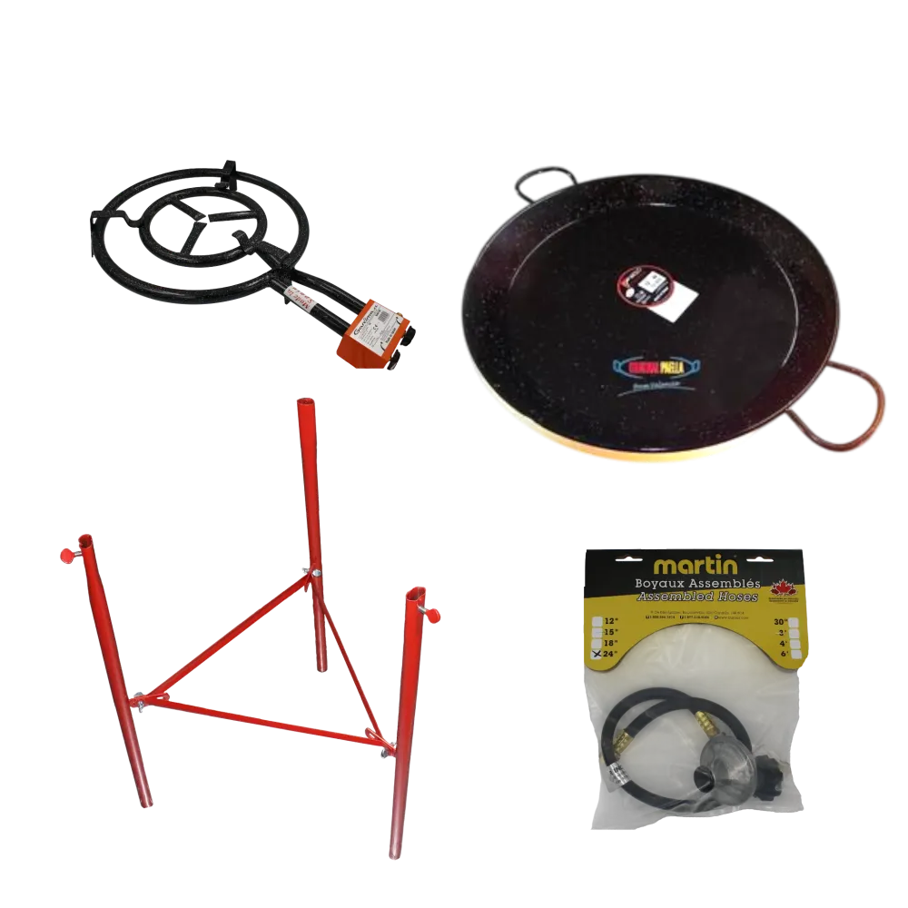 Ensemble Paella T-350 avec Poêle 50 cm