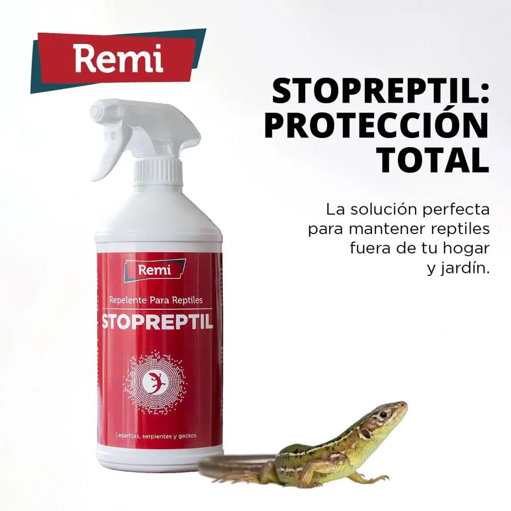 Certificado para Mascotas Stopreptil - Spray repelente auténtico de serpientes, lagartijas y salamanquesas 750 ml