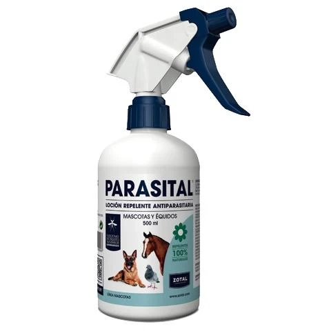 Spray Antiparasitario ZOTAL 250ml | Repelente Sin aditivos para Pulgas, Garrapatas y Mosquitos | Perros, Aves y Ganado en...